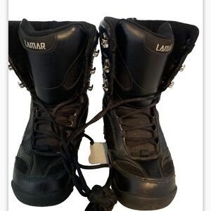 Lamar Snowboard boots Boy Size 4 Black